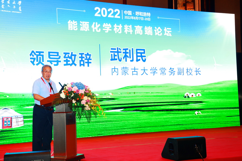 化学化工学院和材料化学科学创新中心联合举办“2022能源化学材料高端论坛”