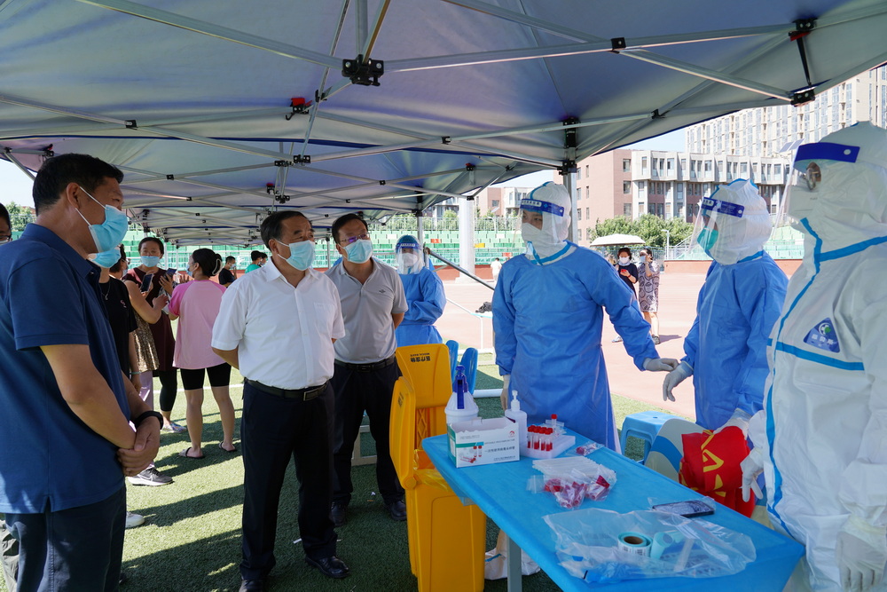 同心抗疫 | 内蒙古自治区人民医院(内蒙古大学人民医院)医疗队助力我校疫情防控